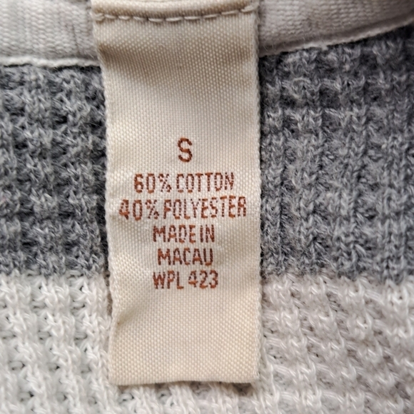 Levi's Waffle Knit Striped  Jacket  Size S - Picture 7 of 12